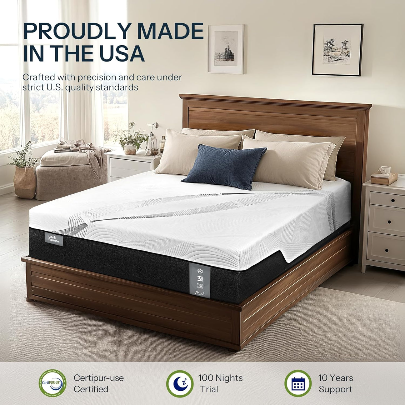 Luxe Support Hybrid Mattress